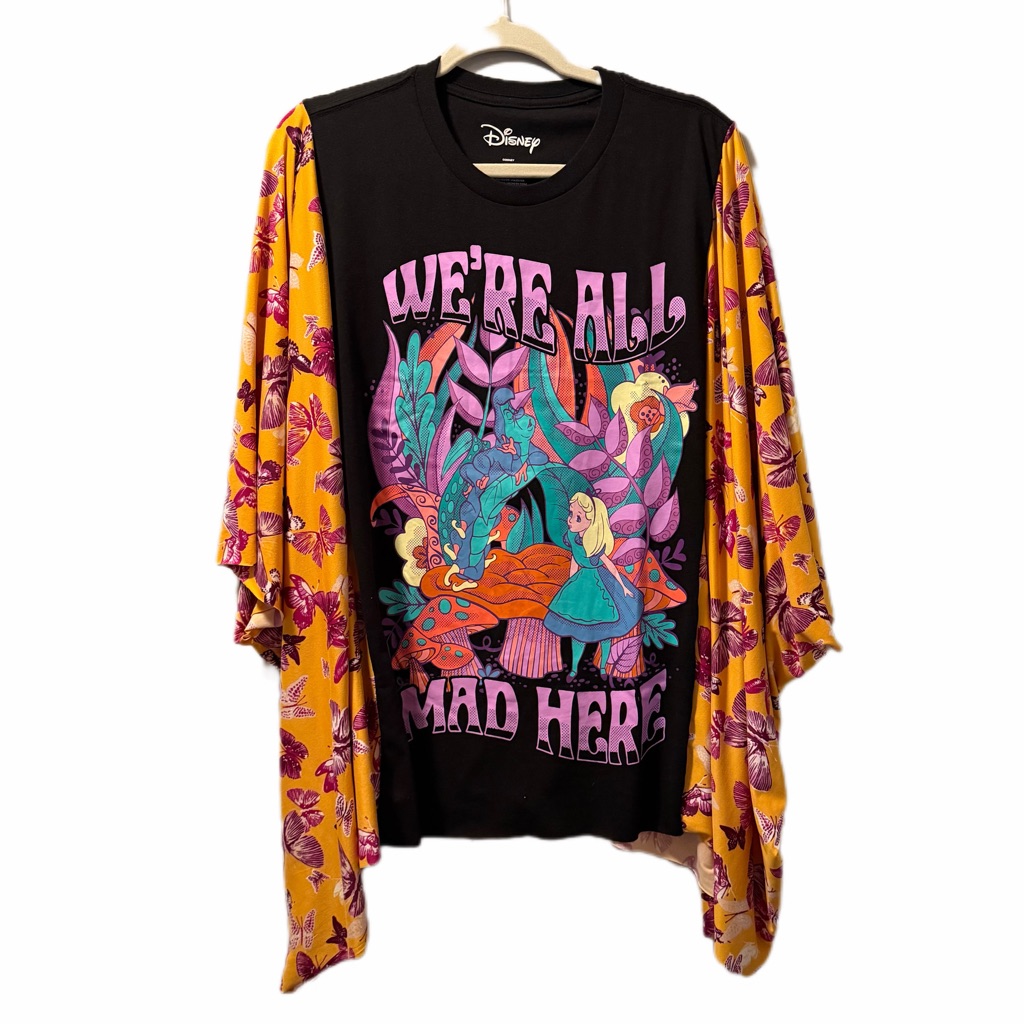 Alice Poncho Butterfly Upcycle